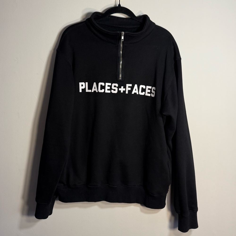 Places + Faces Half Zip Pullover